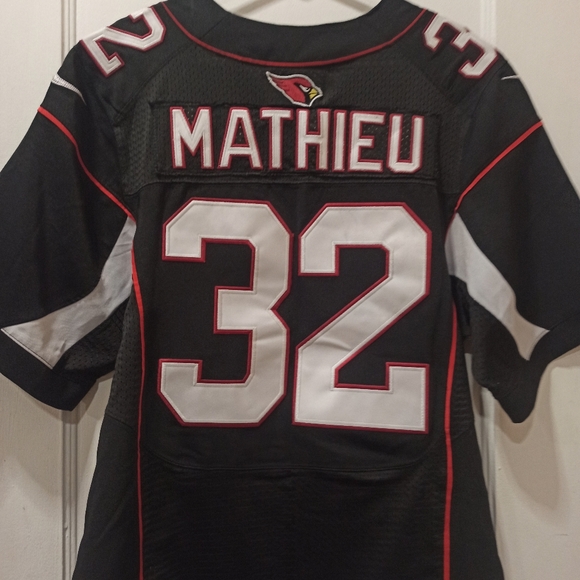 Nike Arizona Cardinals Mathieu #32 On Field Black Jersey Adult Size 40 - Picture 4 of 16